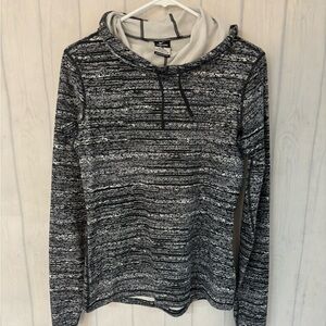 Nike Womens Pro Warm Training Scuba Hood Pull Over Top Size Medium Athle…